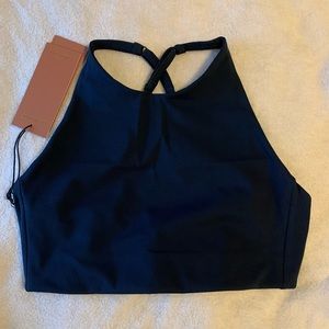 Girlfriend Collective Midnight Topanga bra size M